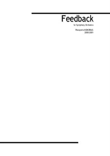 Feedback: Feedback by Panayiotis Kokoras