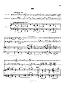Фортепианное трио до минор, Op.45: Часть III by Габриэль Пьерне