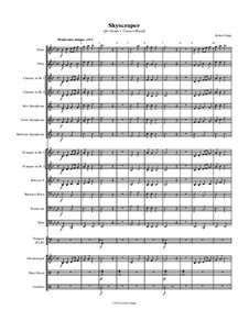 Skyscraper (for Grade 1 Concert Band): Skyscraper (for Grade 1 Concert Band) by Jordan Grigg