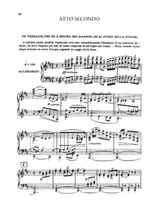 Эдгар: Акт II, клавир с вокальной партией by Джакомо Пуччини