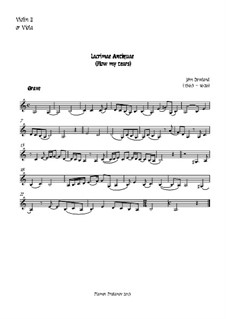 Flow My Tears (Lachrimae Antiquae): For oboe, two violins, cello and double bass – violin II part by Джон Доуленд