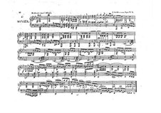 Три фортепианные сонаты, Op.4 : Соната No.1 by Фридрих Калькбреннер