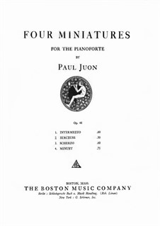 Четыре миниатюры, Op.48: No.2 Колыбельная by Павел Юон