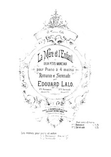 La mère et l'enfant, Op.32: No.1 Романс by Эдуар Лало