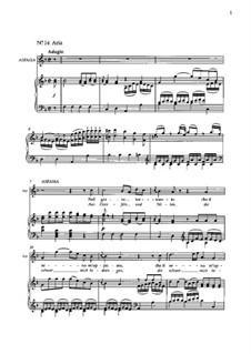No.14 Aria di Aspasia 'Nel grave tormento': No.14 Aria di Aspasia 'Nel grave tormento' by Вольфганг Амадей Моцарт