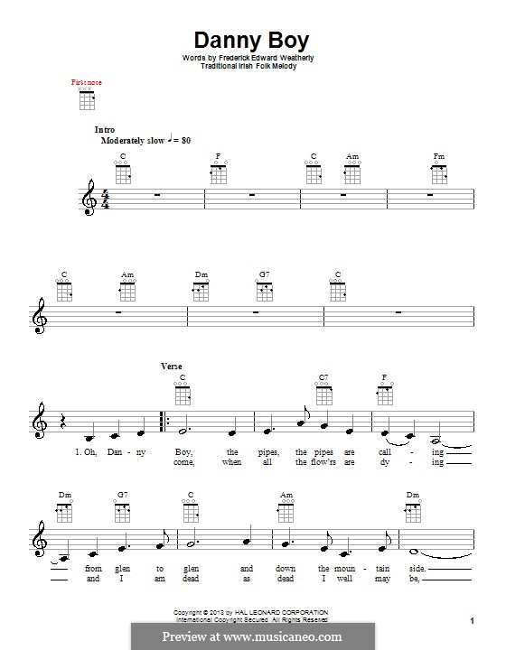 One instrument version: Для укулеле by folklore