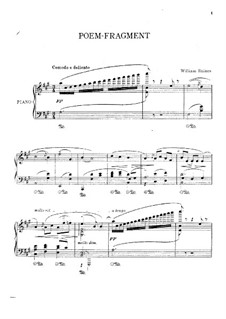 Четыре поэмы: No.1-2 by Уильям Бэйнс