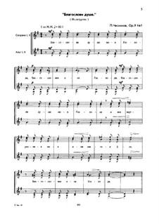Литургия Св. Иоанна Златоуста (Фрагменты), Op.9: Литургия Св. Иоанна Златоуста (Фрагменты) by Pavel Chesnokov