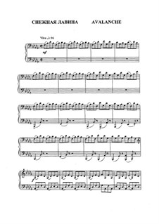 Снежная лавина: Снежная лавина by Евгений Дога