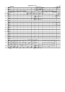 Три интермеццо, Op.117: Intermezzo No.1, for orchestra by Иоганнес Брамс