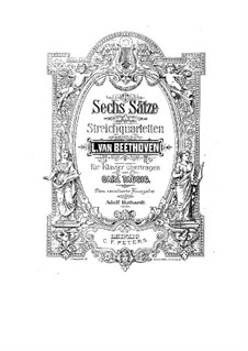 Струнный квартет No.7 фа мажор, Op.59 No.1: Адажио, для фортепиано by Людвиг ван Бетховен
