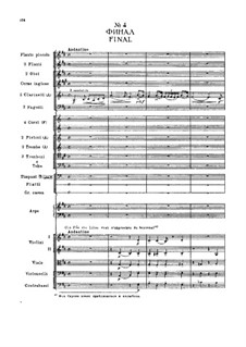 Фрагменты: Пролог, No.4 Финал by Петр Чайковский