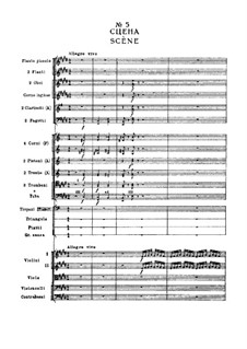Фрагменты: Действие I, No.5 Сцена by Петр Чайковский