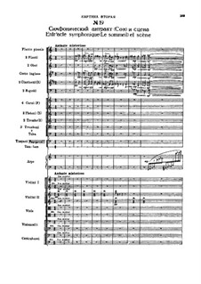 Фрагменты: Действие II, No.19 Симфонический антракт (Сон) и Cцена by Петр Чайковский