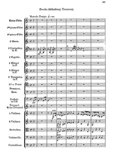 Симфония No.5 'Lenore', Op.177: Часть II. Партитура by Иоахим Рафф