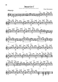 Гармонизация гаммы, или 24 почти одинаковых этюда, Op.6-a: Этюд in C by Олег Копенков