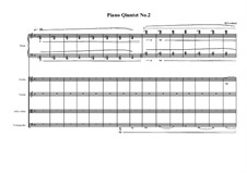 Piano Quintet No.2, MVWV 396: Piano Quintet No.2 by Maurice Verheul
