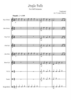 Ensemble version: For orff orchestra by James Lord Pierpont