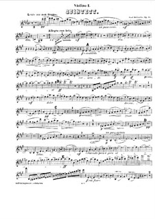 Фортепианный квинтет ля мажор, Op.83: Партии струнных by Карл Райнеке