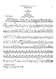 Млада. Сюита: Партии ударных by Николай Римский-Корсаков