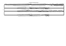 1 measure 'Etudes to the nocturnes' for piano: Movement No.10, MVWV 592 by Maurice Verheul