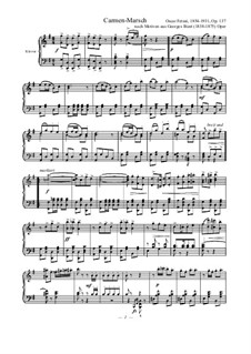 Carmen-Marsch, Op.137: Carmen-Marsch by Oscar Fetrás