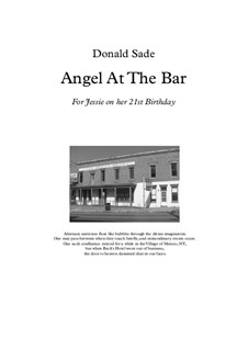 Angel At The Bar: Angel At The Bar by Donald Sade