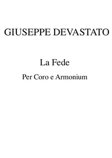 La fede: La fede by Giuseppe Devastato