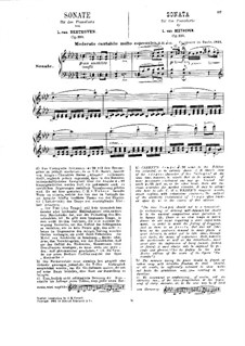 Соната для фортепиано No.31, Op.110: Для одного исполнителя (под редакцией Г. Бюлова) by Людвиг ван Бетховен