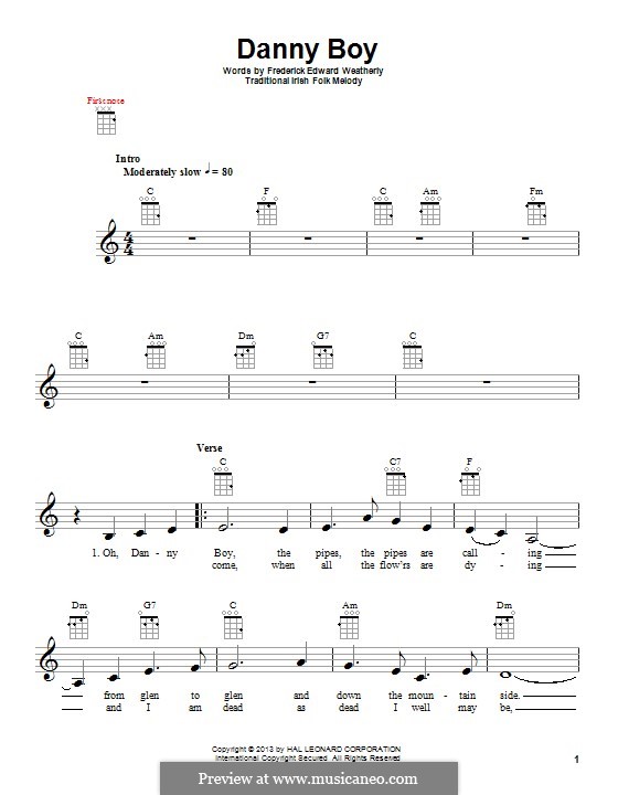 One instrument version: Для укулеле by folklore