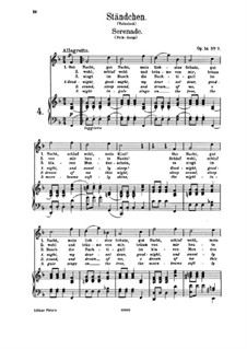 Романсы и песни, Op.14: No.7 Серенада by Иоганнес Брамс