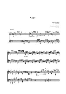 Gigue et Contrepartie: Gigue et Contrepartie by Giuseppe Antonio Brescianello