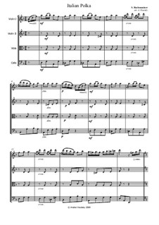 С. Рахманинов: Итальянская Полька Ноты На MusicaNeo
