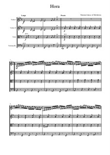 Hora: Для струнного квартета by folklore