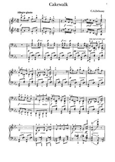 No.6 Кукольный Кэк-уок: Для фортепиано by Клод Дебюсси