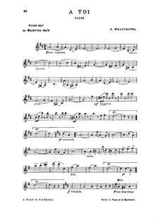 A Toi: A Toi by Эмиль Вальдтойфель