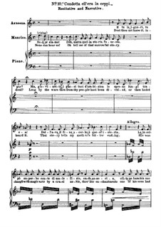 Фрагменты: Акт II, No.10, для голосов и фортепиано by Джузеппе Верди