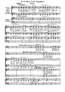 Фрагменты: Акт II, No.13, для голосов и фортепиано by Джузеппе Верди