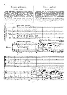Фрагменты: Акт I, для солистов, хора и фортепиано by Рихард Вагнер