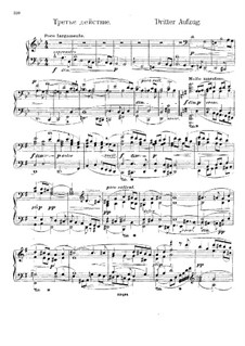 Фрагменты: Акт III, для солистов, хора и фортепиано by Рихард Вагнер