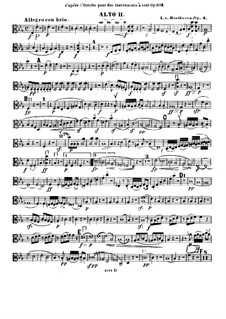 Струнный квинтет No.1 ми-бемоль мажор, Op.4: Партия I альта by Людвиг ван Бетховен