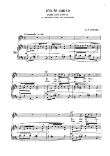 Пир Александра или Сила Музыки, HWV 75: Come and trip it... by Георг Фридрих Гендель