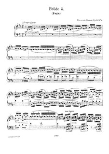 Шесть этюдов для фортепиано, BV 203 Op.16: Этюд No.5 ре мажор by Ферруччо Бузони