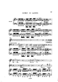 Фрагменты: Акт II No.3, для солистов, хора и фортепиано by Джузеппе Верди