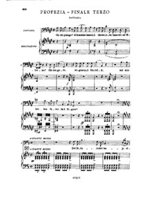 Фрагменты: Акт III No.5, для солистов, хора и фортепиано by Джузеппе Верди