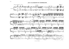 Акт II. Дуэт Елизаветы и Тангейзера: Аранжировка для фортепиано в 4 руки by Рихард Вагнер