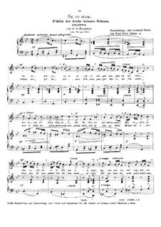 Если любишь : High voice in G Minor by Джованни Баттиста Перголези