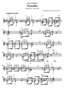 No.6 Водный поток: Для гитары by Франц Шуберт