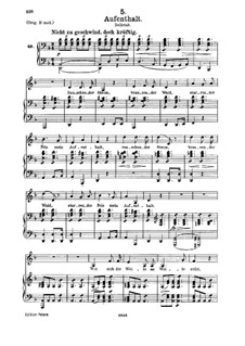 No.5 Приют: Для среднего голоса и фортепиано by Франц Шуберт