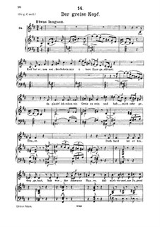 No.14 Седины: Для среднего голоса и фортепиано by Франц Шуберт